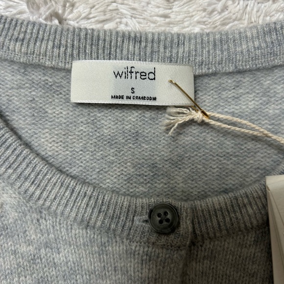 NWT Aritzia Wilfred Shirley wool/cashmere sweater vest - Picture 7 of 10